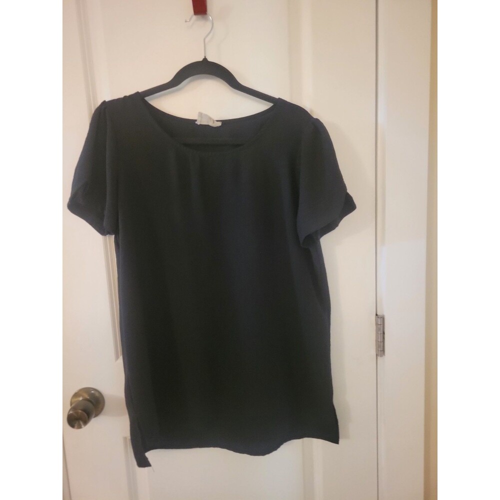 Betsey's Boutique Shop Black Dressy Glam Streetwear Blouse